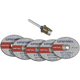 Kit De Discos De Corte Dremel Ez Lock Ez406