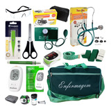 Kit De Enfermagem Super Completo Várias Cores Disponíveis 