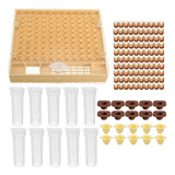 Kit De Equipamento De Apicultura Caja Jaula De Abeja Reina C