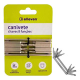 Kit De Ferramentas Bike Tipo Canivete Elleven 8 Funções