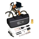 Kit De Ferramentas De Bicicleta Chaves Bomba Remendo Reparo