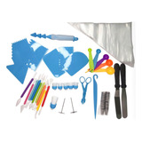 Kit De Ferramentas E Acessórios Para Confeitaria 78 Pçs