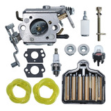Kit De Filtro De Ar De Carburador Para Poulan Pro Pp5020av P