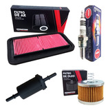 Kit De Filtros E Vela Ngk Iridium P/ Fz 15 2023 2024
