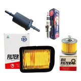 Kit De Filtros + Vela Iridium Xtz 150 Crosser / Fazer 150