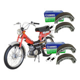 Kit De Freio Mobilete Lona E Molas Bikelete Ciclomotor