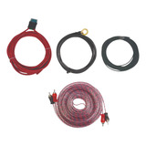 Kit De Instalação Amplificador 1 Ou 2 Canais 16mm Até 1600w