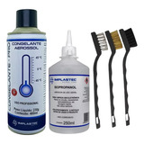 Kit De Limpeza E Spray Para Localizar Falhas Na Placa
