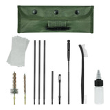 Kit De Limpeza Pistola Calibre 5.5mm Fixxar C/ Esjoto Cal.22