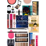 Kit De Maquiagem Jogo De Pincéis Acessórios Profissionais !