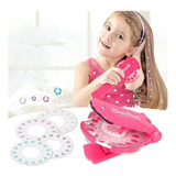 Kit De Máquina De Beading Decorativo Para Cabelo Bling