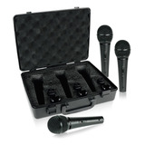 Kit De Microfones Behringer Xm1800s Dinâmicos - 3 Unid