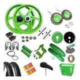Kit De Montagem Acessorios Bicicleta Infantil Aro 16 Cores