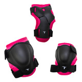 Kit De Proteção Infantil Dy 144 Rosa Traxart Profissional