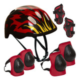 Kit De Proteção Infantil Para Skate Bike Patinete 7 Peças Digudu