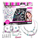Kit De Pulseiras My Style Life Charms Deluxe - Multikids