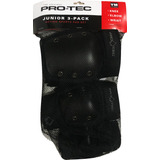 Kit De Segurança Skate Pro Tec Jr Street Youth Medium Preto