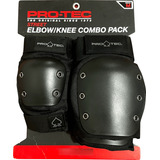 Kit De Segurança Skate Pro-tec Street Black - Tam M