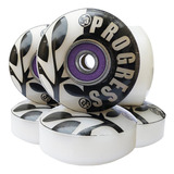 Kit De Skate Semi Profissional Roda Pgs 53mm E Rolamento Pgs