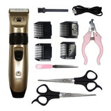 Kit De Tossa Em Casa Para Cachorro Gato Maquina Sem Fio