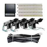 Kit De Travas Elétricas Universal 4 Portas Dupla Serventia