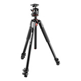 Kit De Tripé De Alumínio De 3 Seções Manfrotto 055 Com
