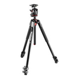 Kit De Tripé De Alumínio De 3 Seções Manfrotto 190xpro