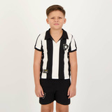 Kit De Uniforme Botafogo Retrô Infantil