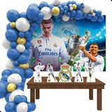 Kit Decoração De Festa Infantil Cristiano Cr7 Real Madrid M