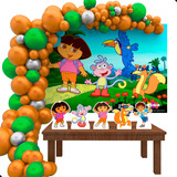 Kit Decoração De Festa Infantil Dora A Aventureira G