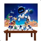 Kit Decoração De Festa Infantil Playstation Astro Bot P