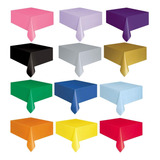 Kit Decoração De Mesa Toalha Plástica 80 X 80 Incrível 20 Un