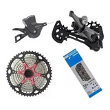 Kit Deore 12v 1x12 M6100 Padrão Hg Cassete 11x52t Mtb