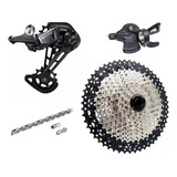 Kit Deore M6100 12v Padrão Hg Cassete 11x52t