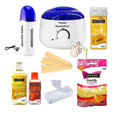 Kit Depimiel Depilaçao Cera 200g Palitos Folhas Tnt Roll On