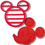 Kit Descansos De Panela Mickey Silicone Apoio Suporte