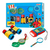 Kit Detetives Do Prédio Azul Infantil C/lanterna Binóculos