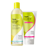 Kit Deva Curl Low Poo Delight Shampoo 355ml, Leave-in 200ml