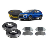 Kit Disco Pastilha Dianteiro Eclipse Cross 1.5 Turbo 2019..