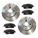 Kit Discos E Pastilhas Freio Dianteiro Lifan 530 1.5 Todos