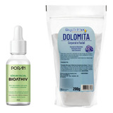 Kit Dolomita 200g + Sérum Bioathiv 20ml Pele Oleosa