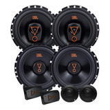 Kit Duas Vias Jbl Multisystem 62vms80 + Par Falante 6trms80