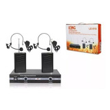Kit Duplo Microfone De Lapela Lelong Le-910 Com Nota Fiscal
