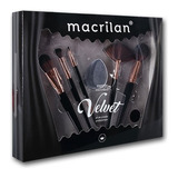Kit Ed010a Velvet Preto Macrilan