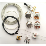 Kit Elétrica Les Paul Sg 335 Alpha Qitara Profissional Top