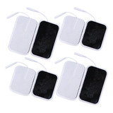 Kit Eletrodo Autoadesivo 5x9 - 4 Unid + 5x5 4 Unid Cor Branco