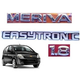 Kit Emblema Nome Meriva + Easytronic + 1.8