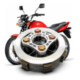 Kit Embreagem Completo Moto Titan 150 Cg Fan 125 Bros Nxr160