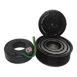 Kit Embreagem Compressor Ar Sanden 7h15 Scania 10pk 24v
