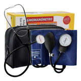 Kit Enfermagem Esfigmo + Estetoscópio Manual Premium Pressão